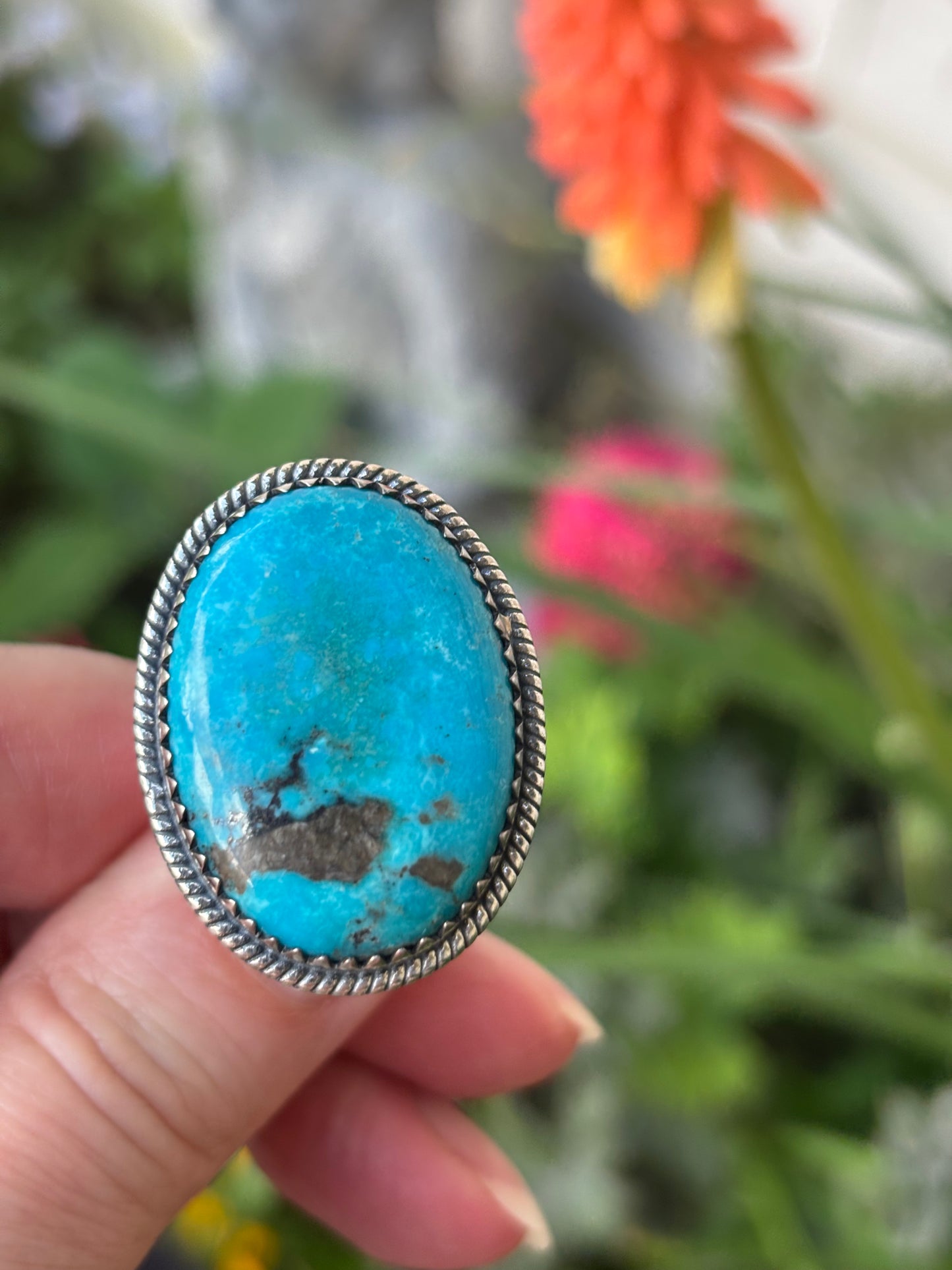Turquoise Ring size 10