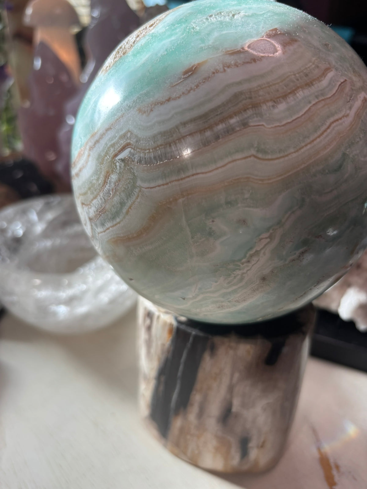 Caribbean Calcite - Sphere