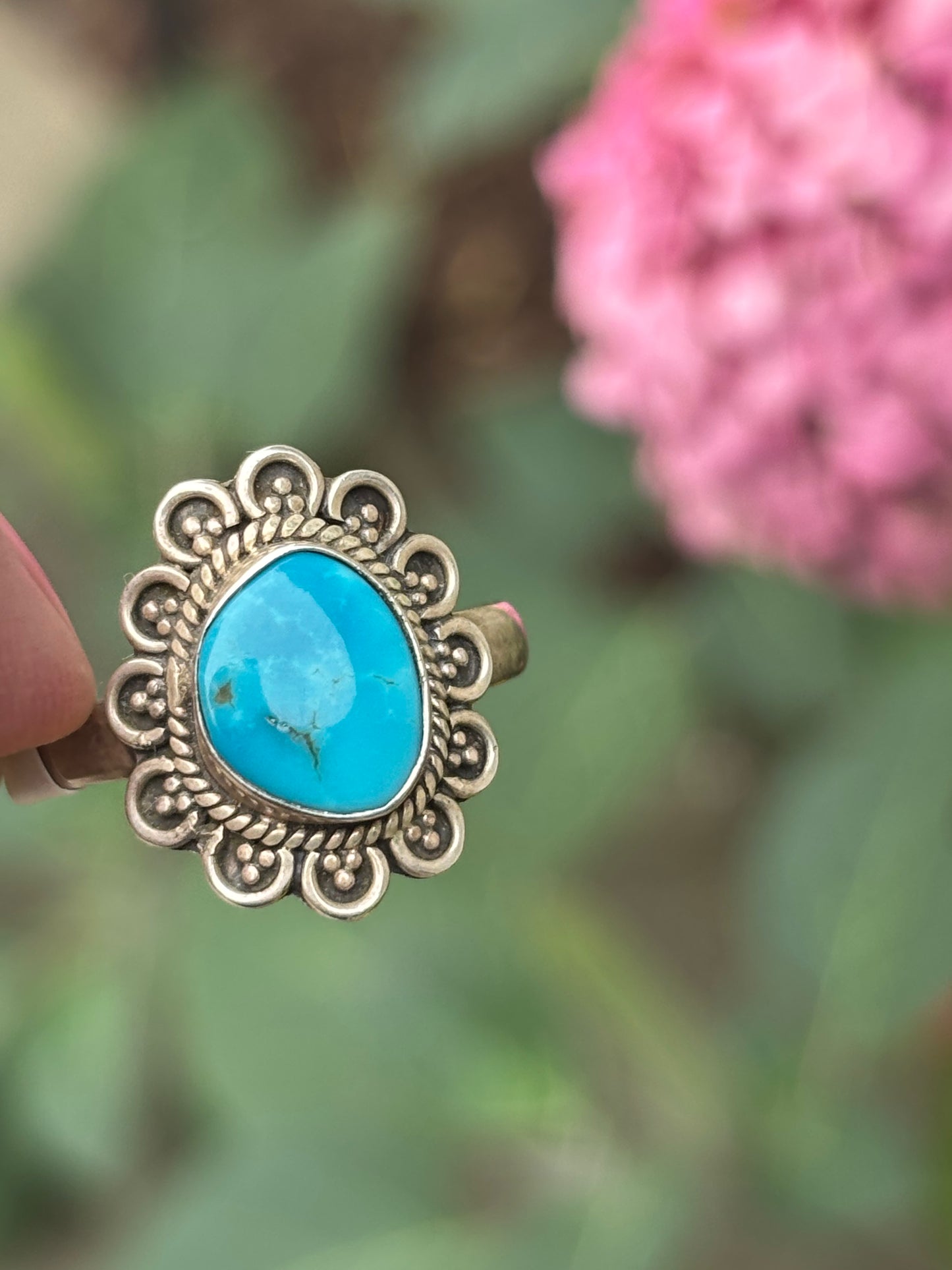 American Turquoise Ring size 9