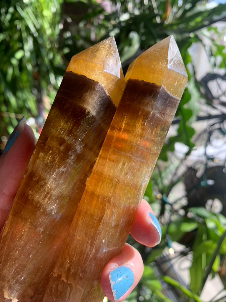 Yellow Fluorite tower