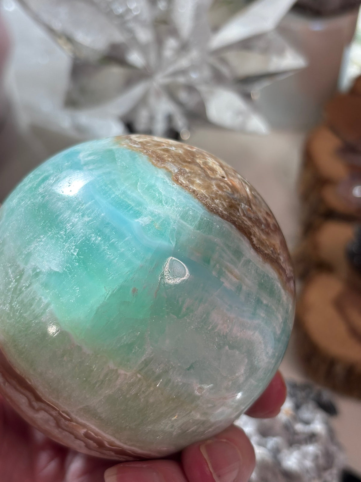 Caribbean Calcite - Sphere