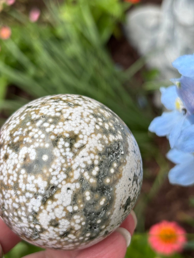 Sea Jasper Sphere - Madagascar