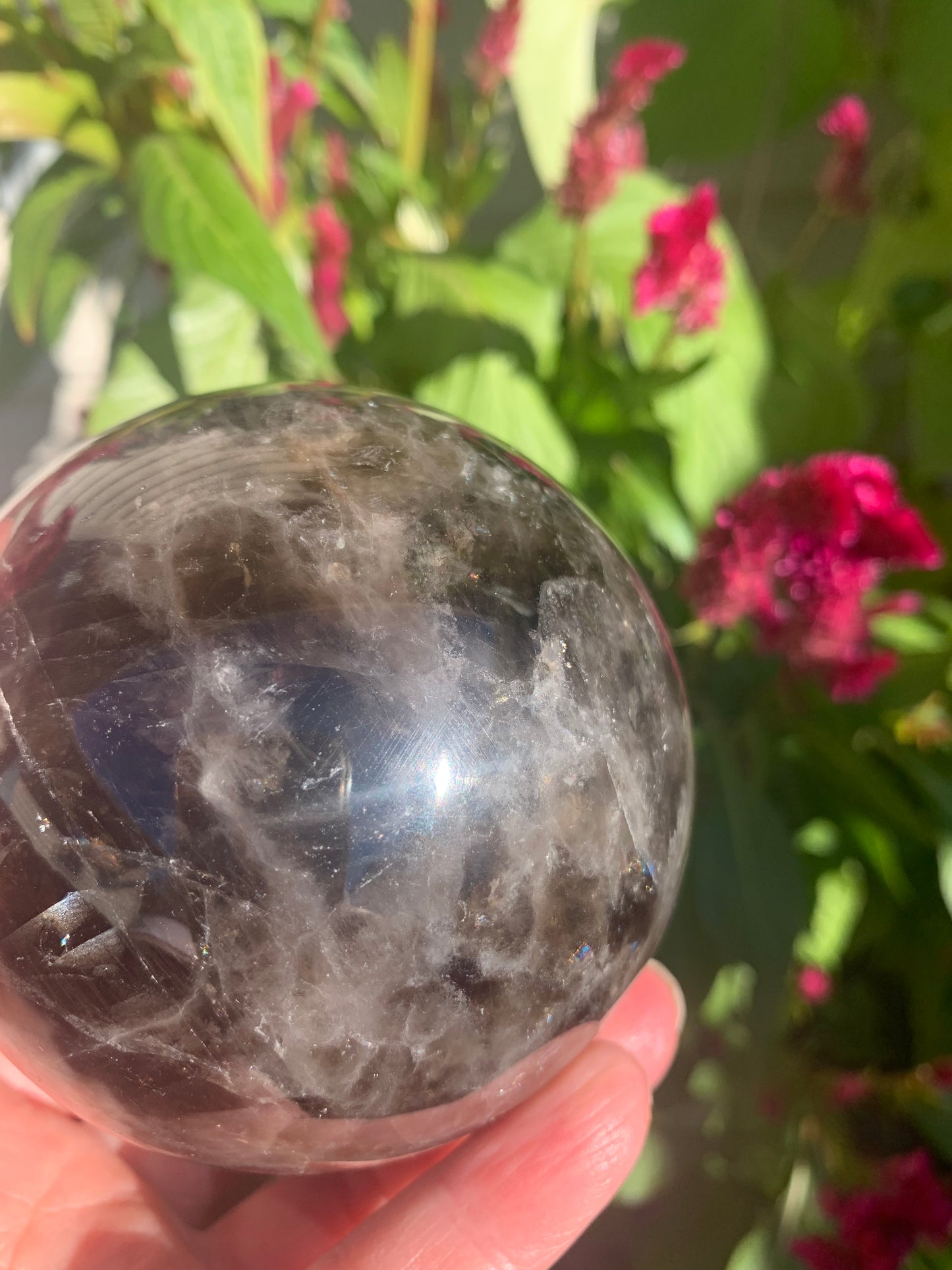 Smokey Quartz Sphere - Madagascar