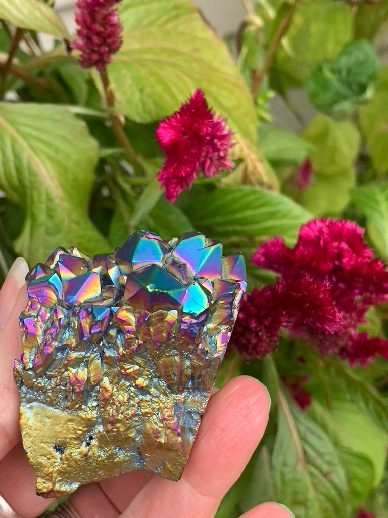 Aura Quartz Cluster