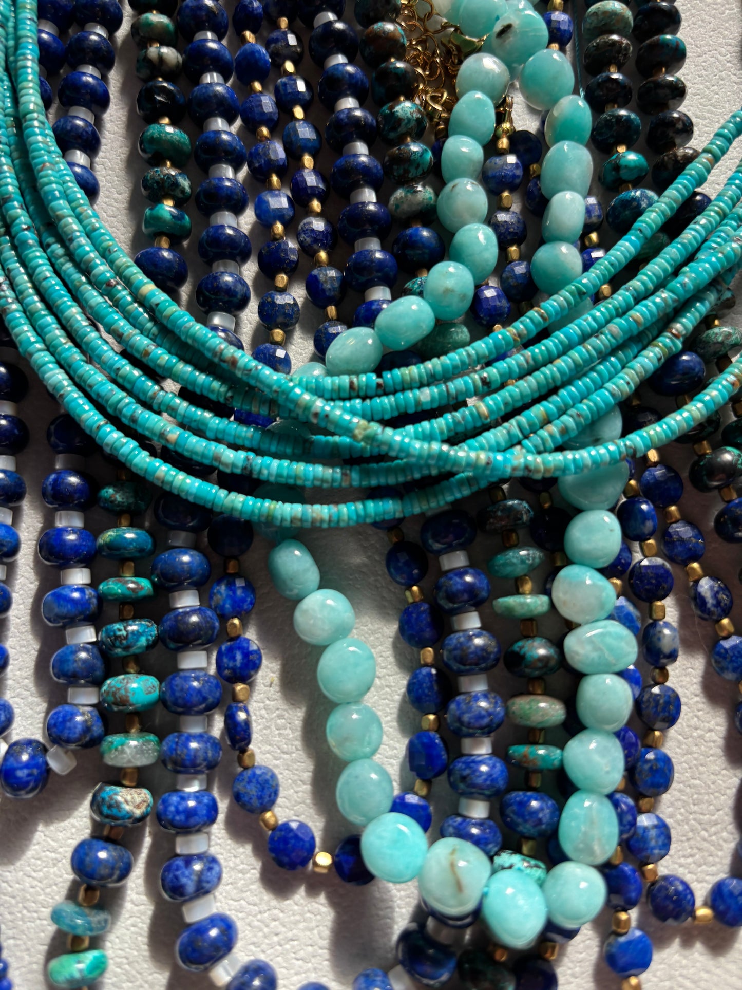 Blue Horizon — American Turquoise and Lapis Lazuli