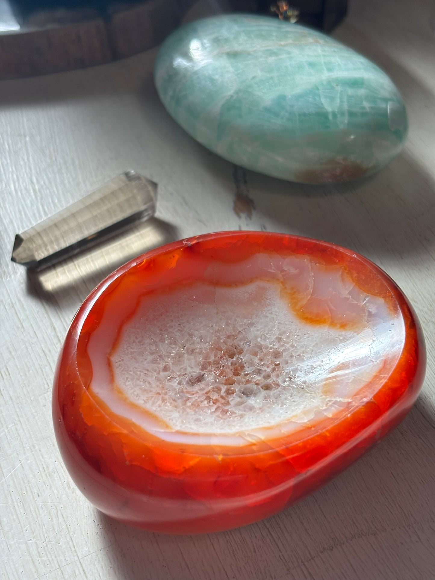 Carnelian Bowl - Madagascar