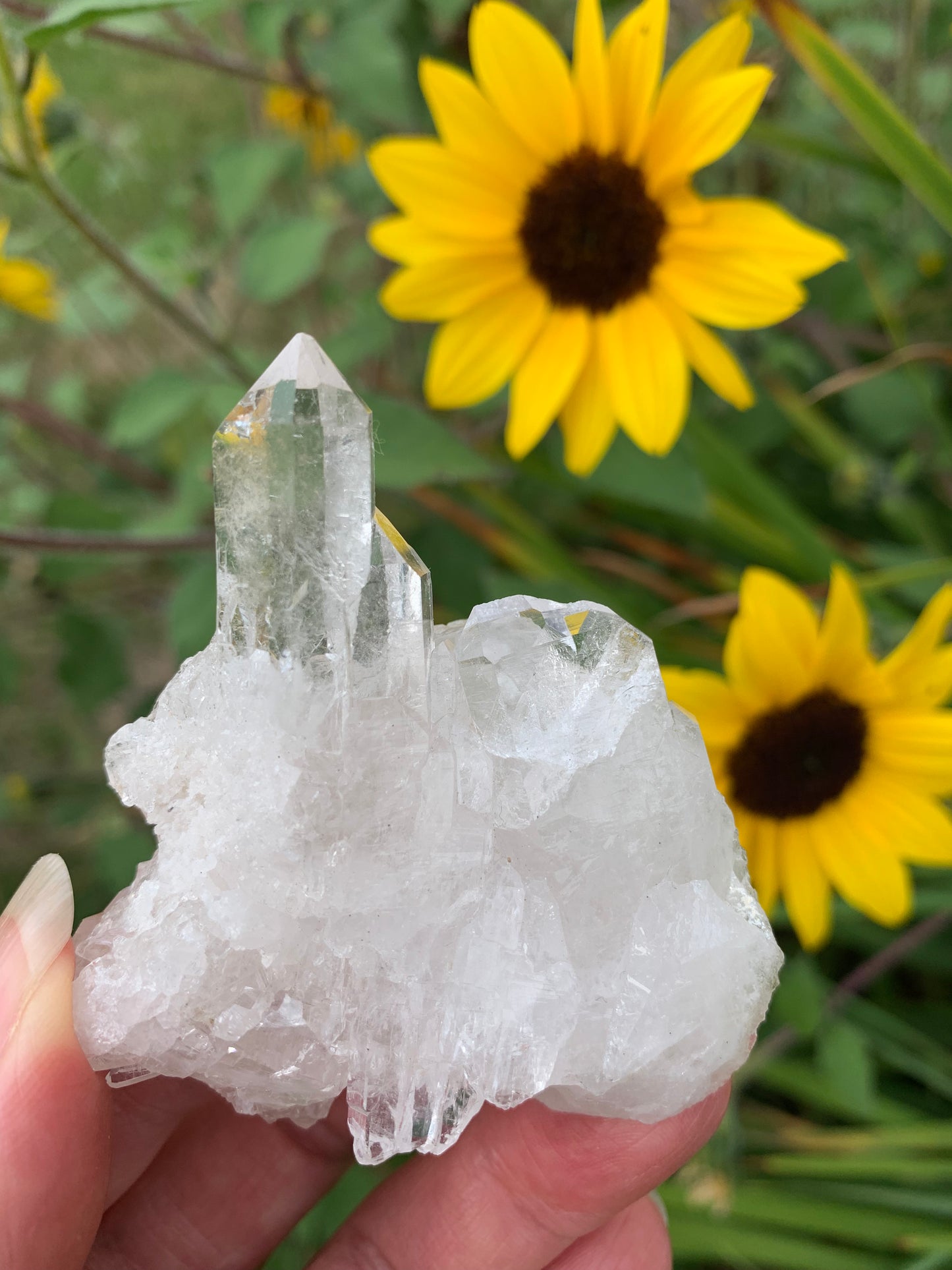 Faden Quartz Cluster