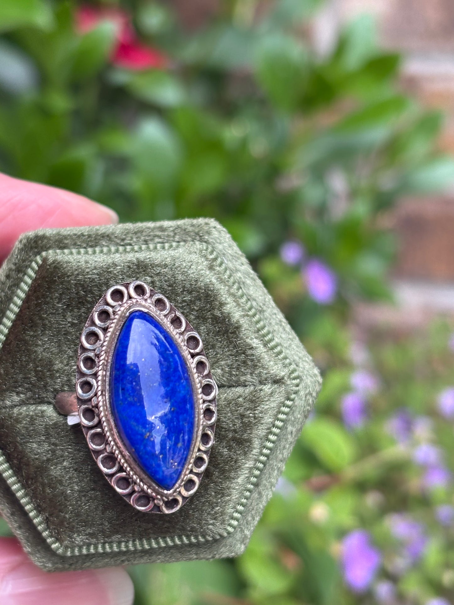 Lapis Lazuli Ring size 7.5