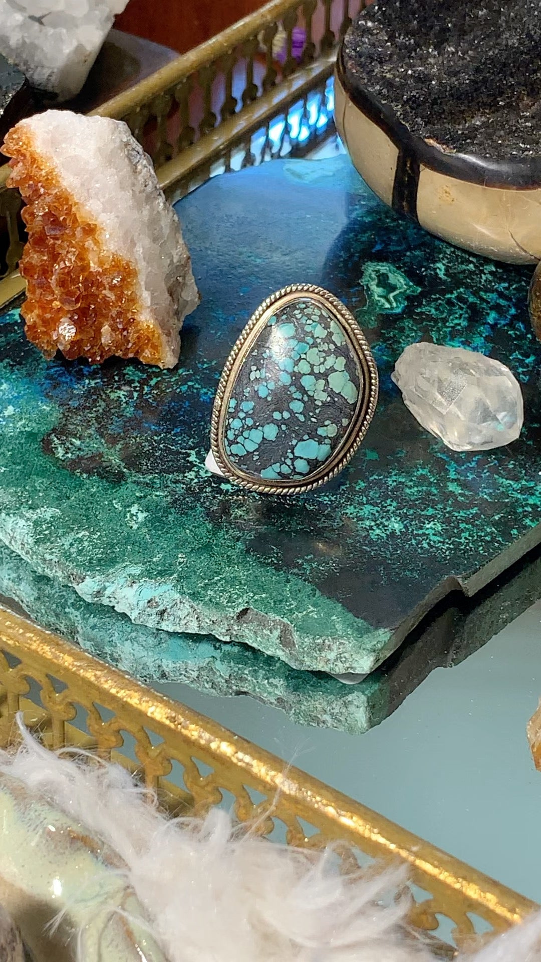 Turquoise Ring Size 9