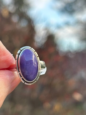 Charoite Ring size 7