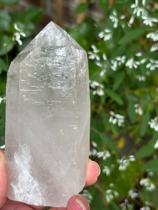 Lemurian Quartz Point - Rainbow - Key