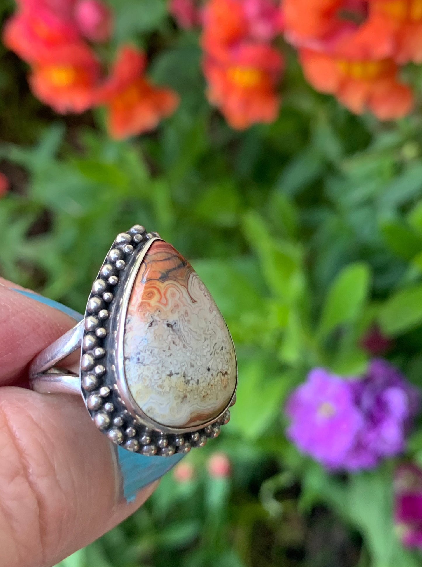 Jasper Ring Size 8