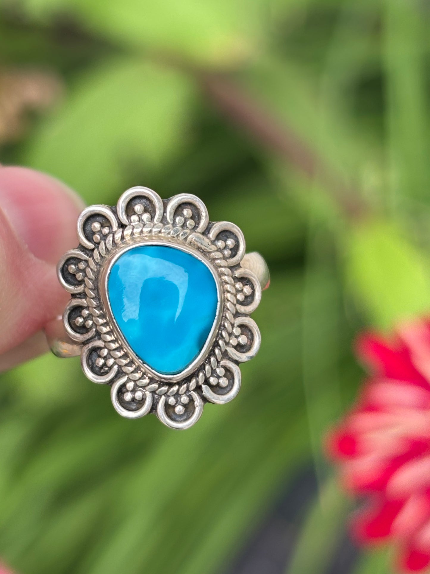 American Turquoise Ring size 6