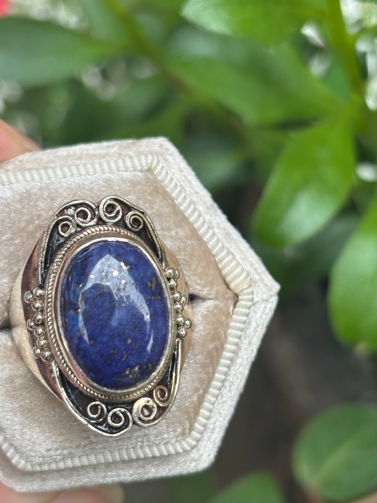 Lapis Lazuli Ring size 10 - Nepal