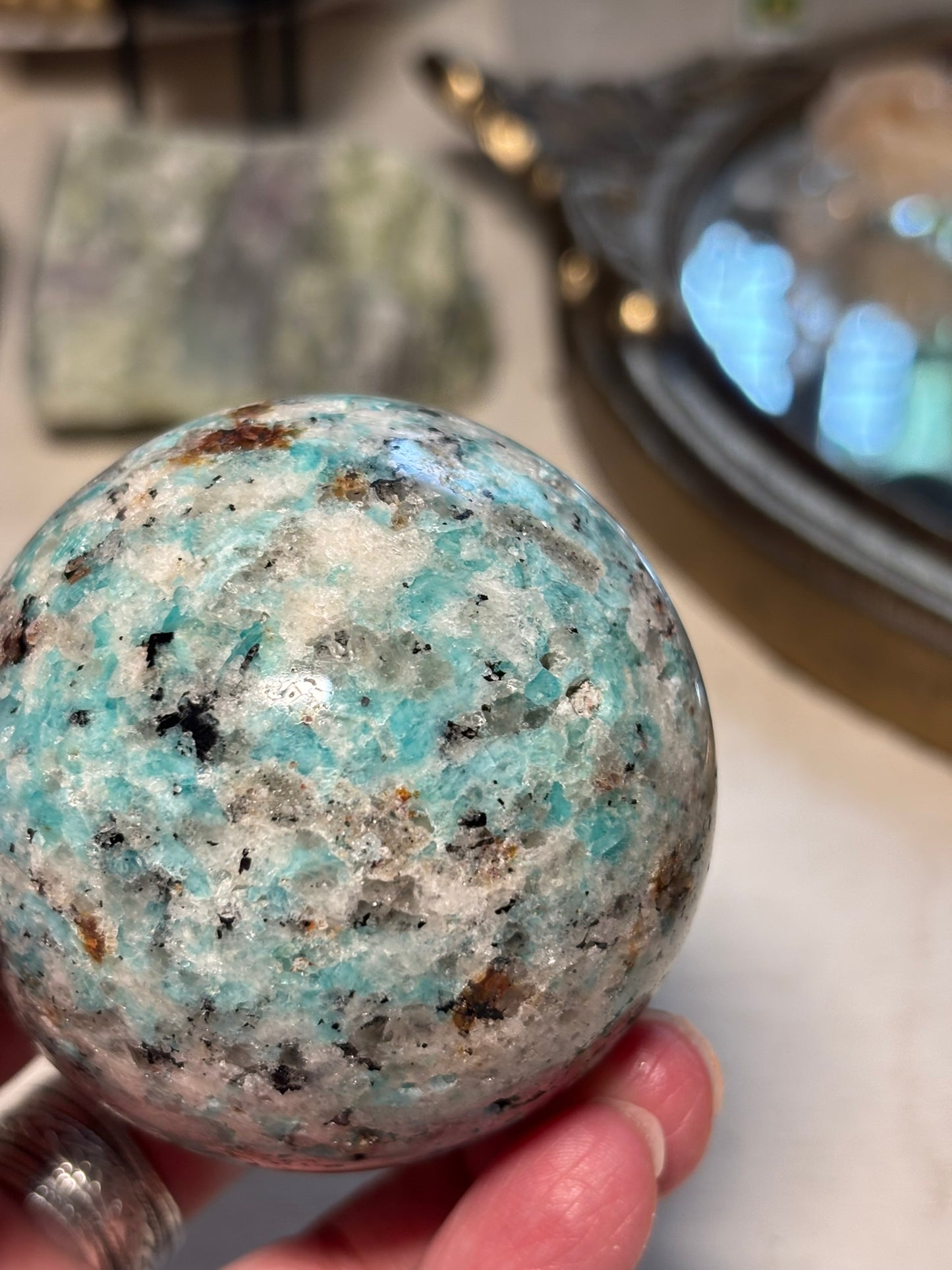 Amazonite Sphere | Brazil