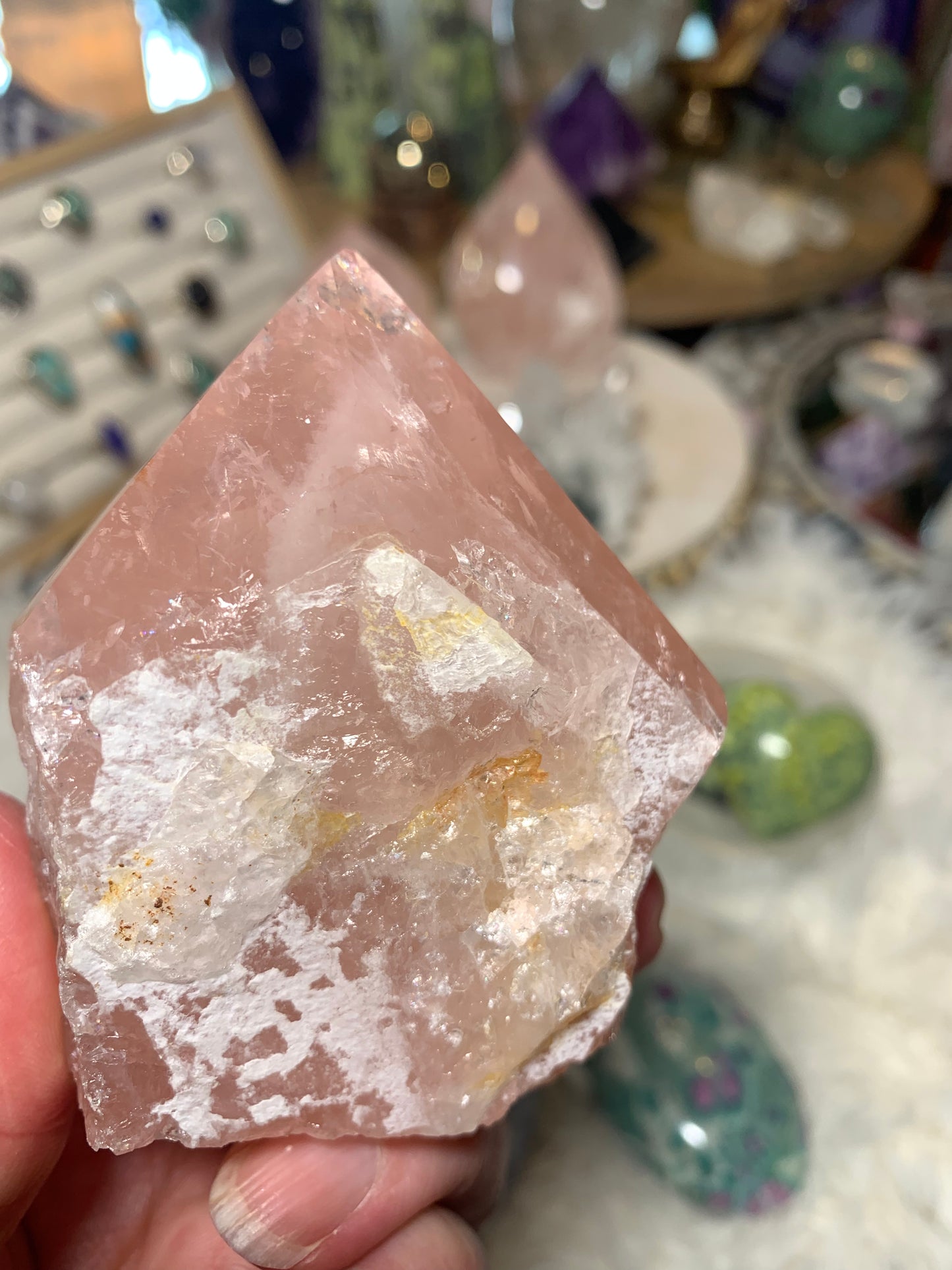 Rose Quartz Point - Brazil