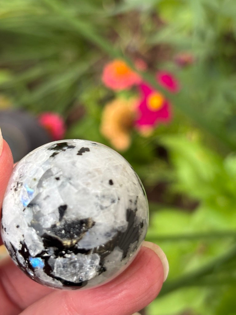 Rainbow Moonstone - Sphere | India