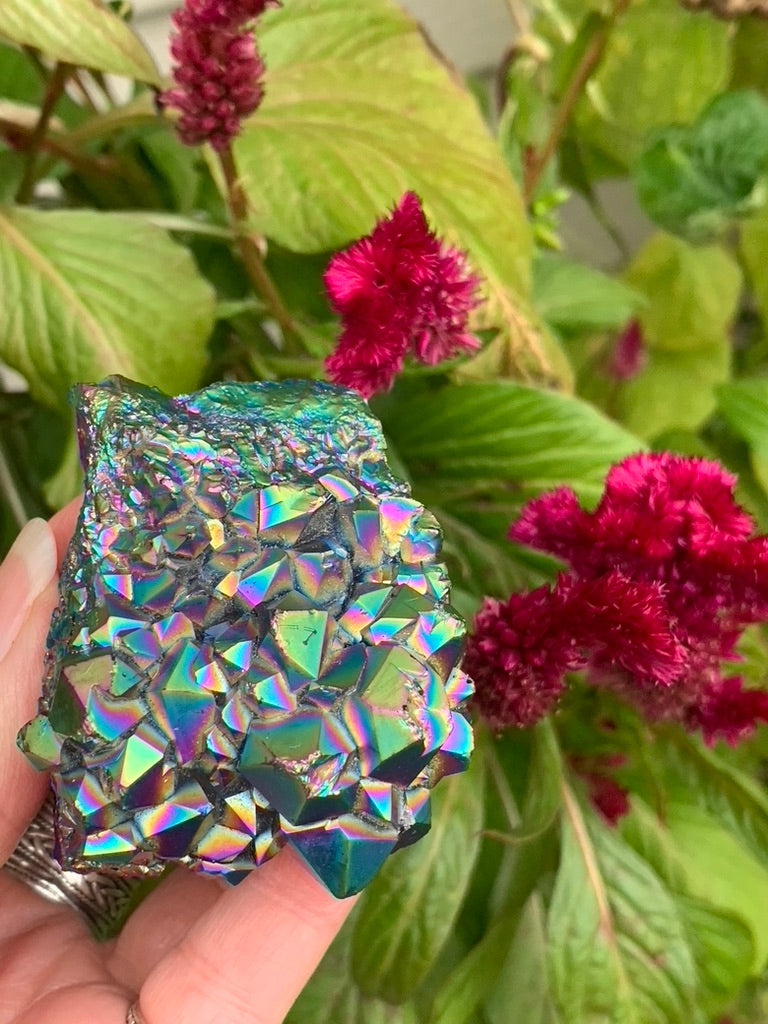 Aura Quartz Cluster