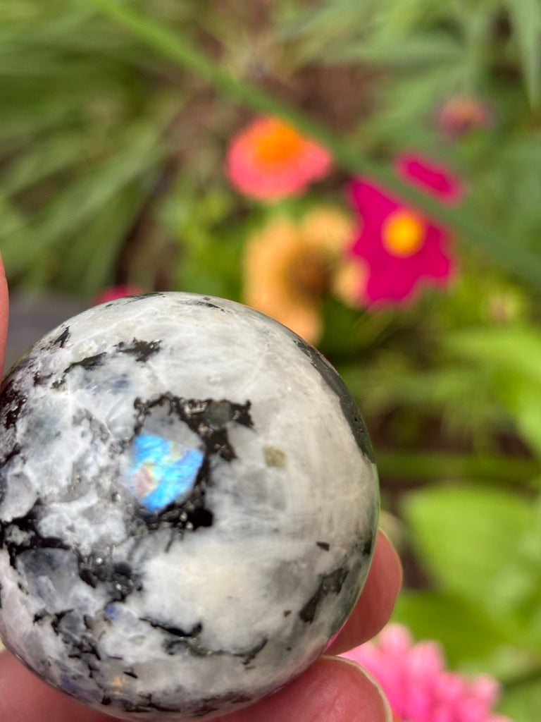 Rainbow Moonstone - Sphere | India