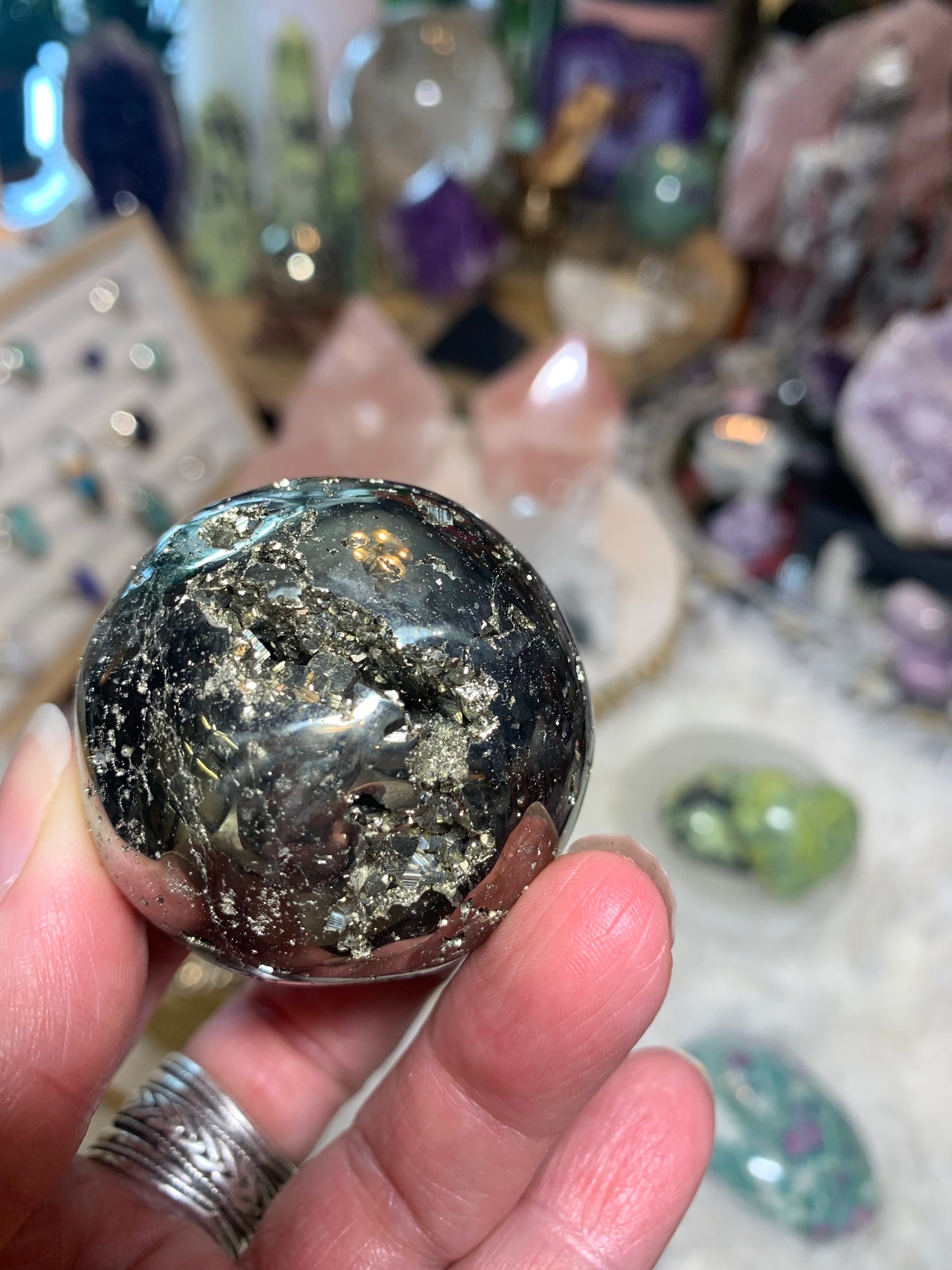 Pyrite Sphere - Peru