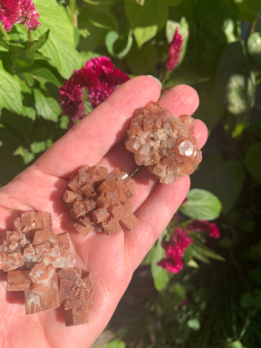 Star Aragonite Cluster