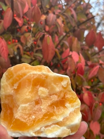 Orange Calcite - Mexico