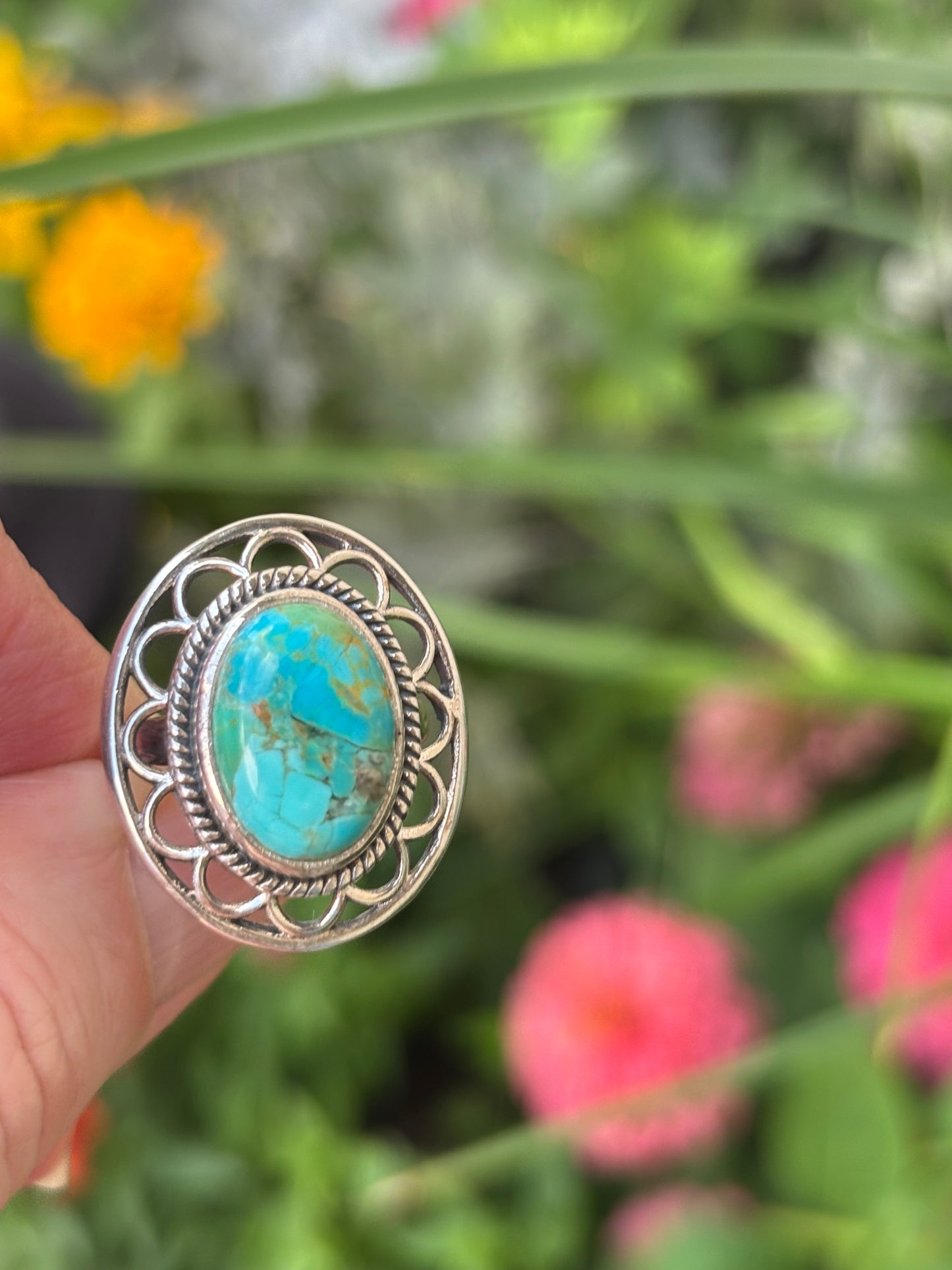 Turquoise Ring size 7.5