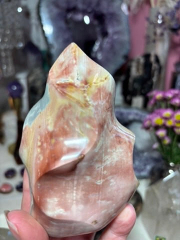 Polychrome Jasper Flame | Madagascar