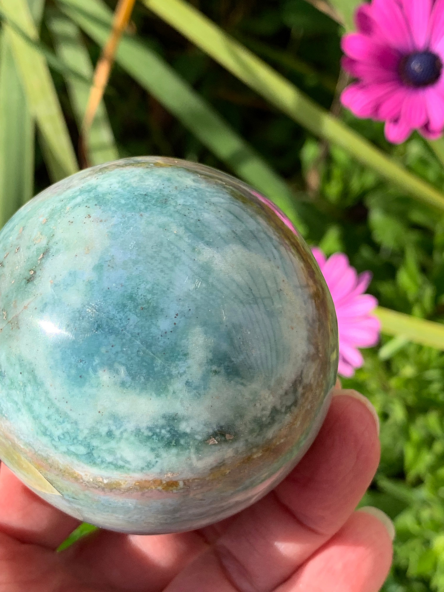 Ocean Jasper Sphere - Madagascar