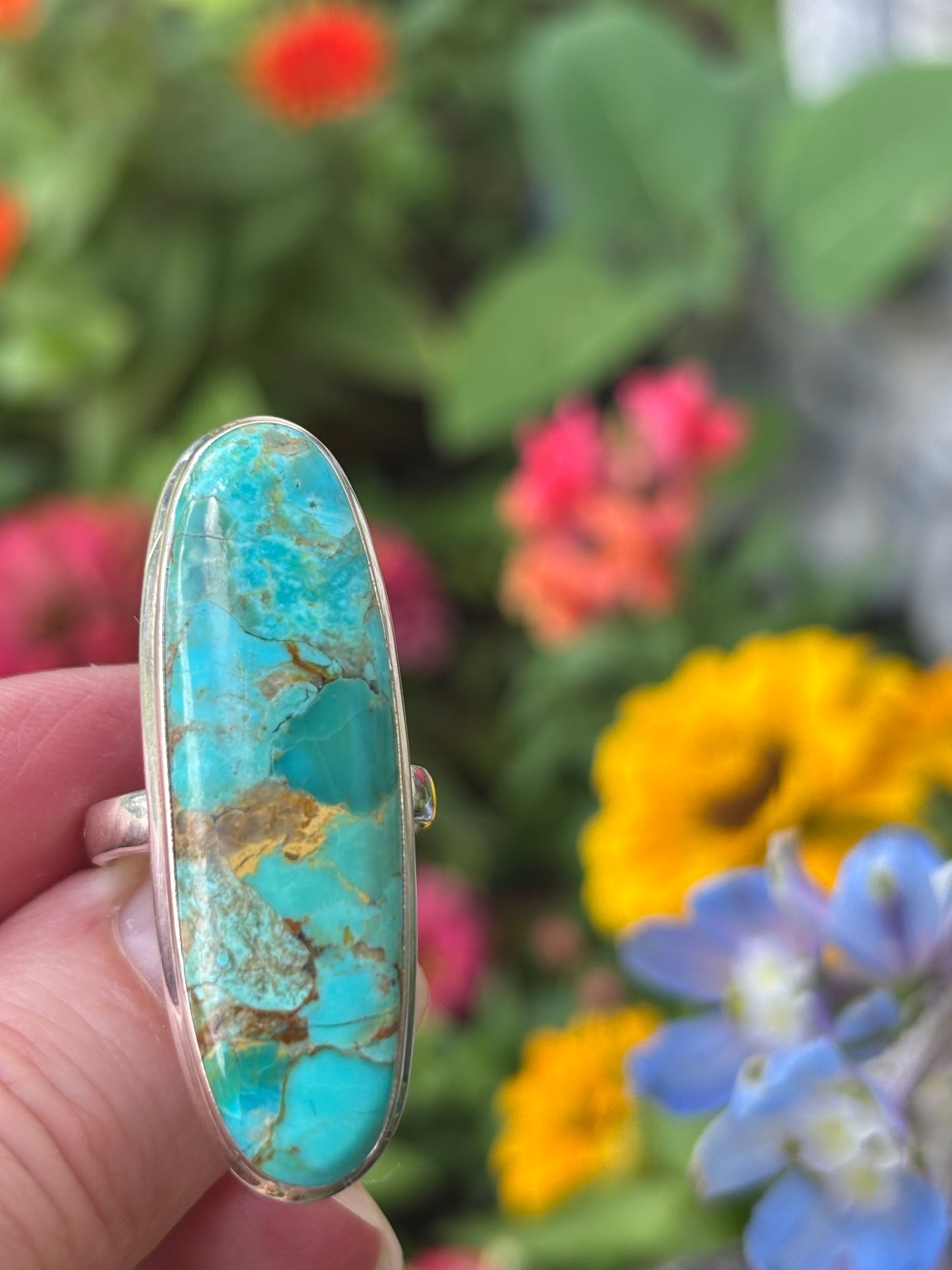 Turquoise Ring size 9