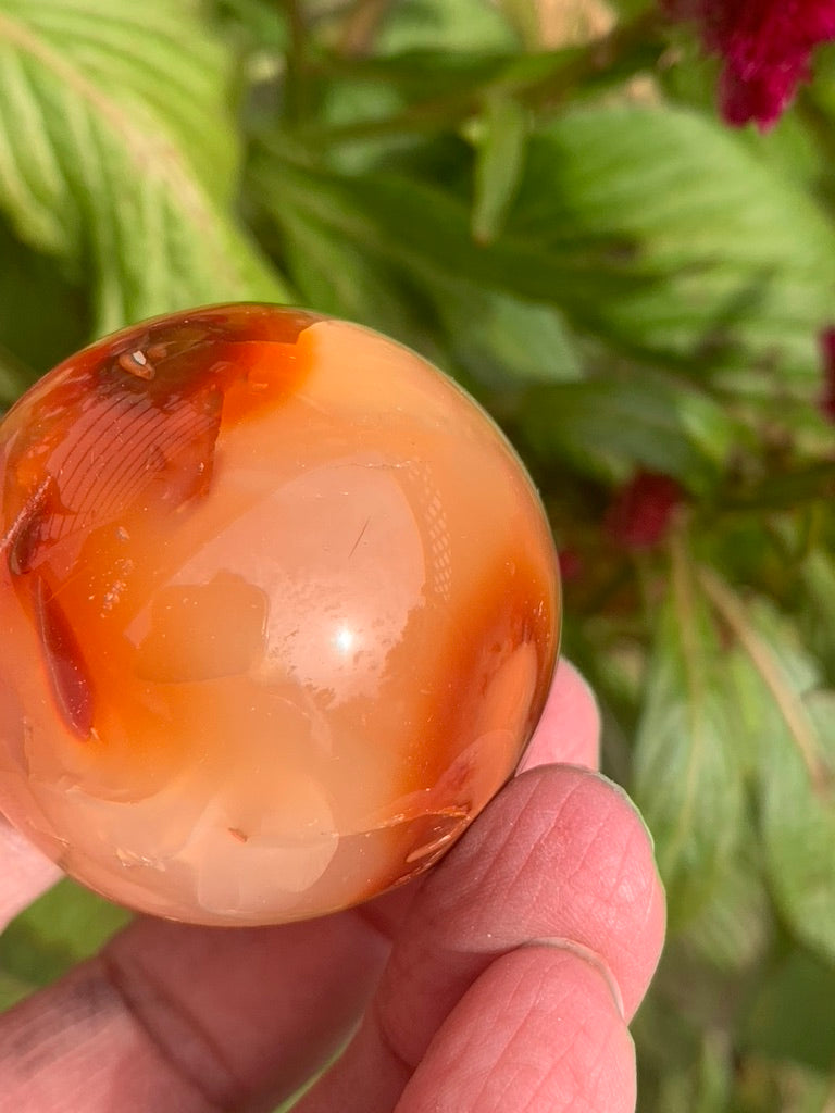 Carnelian Sphere - Madagascar