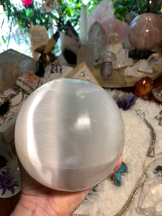 Selenite Sphere