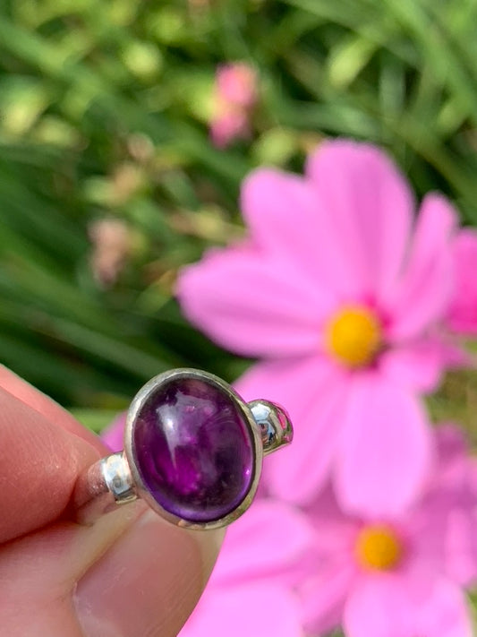 Amethyst Ring size 6.5