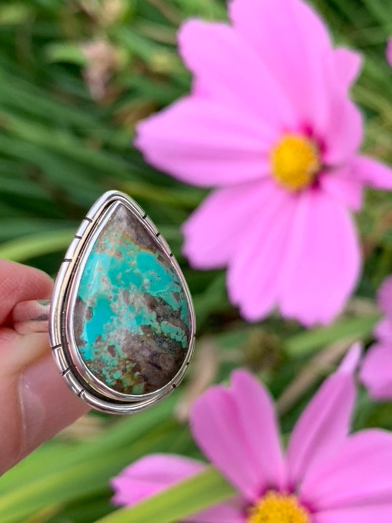 Turquoise Ring size 8