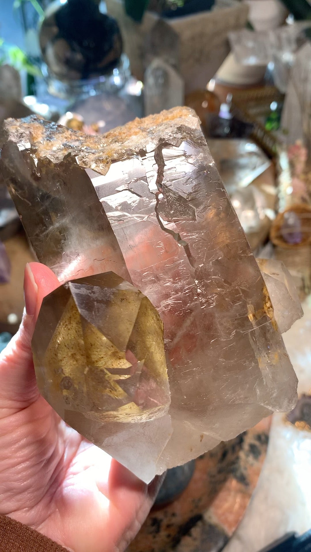 Smokey Garden Quartz  - Brazil