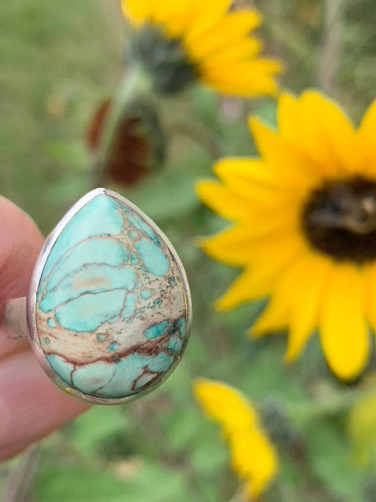 Turquoise Ring size 7