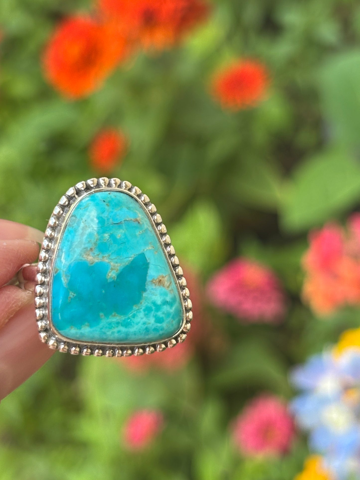 Turquoise Ring size 9.5
