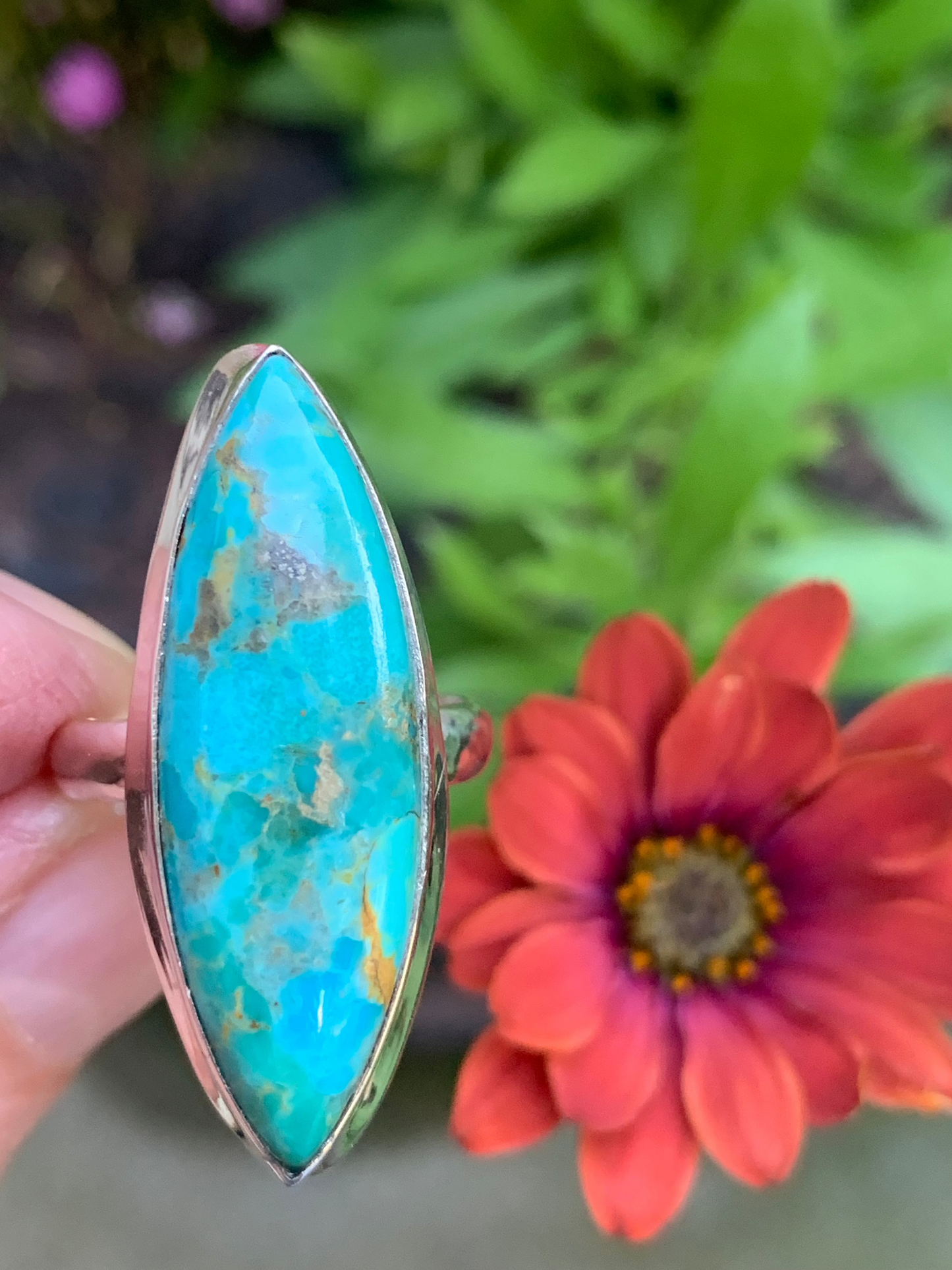 Turquoise Ring size 7