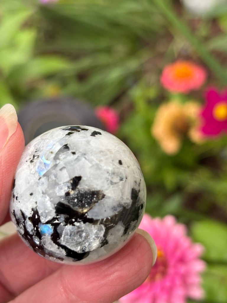 Rainbow Moonstone - Sphere | India