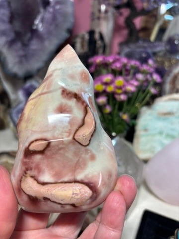 Polychrome Jasper Flame | Madagascar