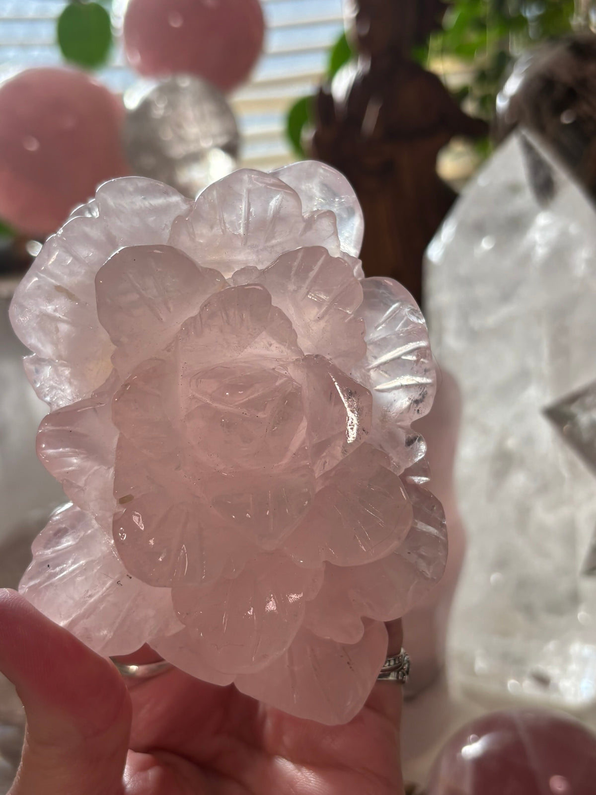Rose Quartz - Flower