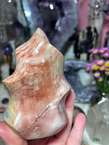 Polychrome Jasper Flame | Madagascar