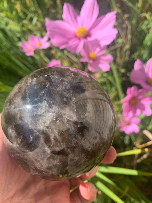 Smokey Quartz Sphere - Madagascar