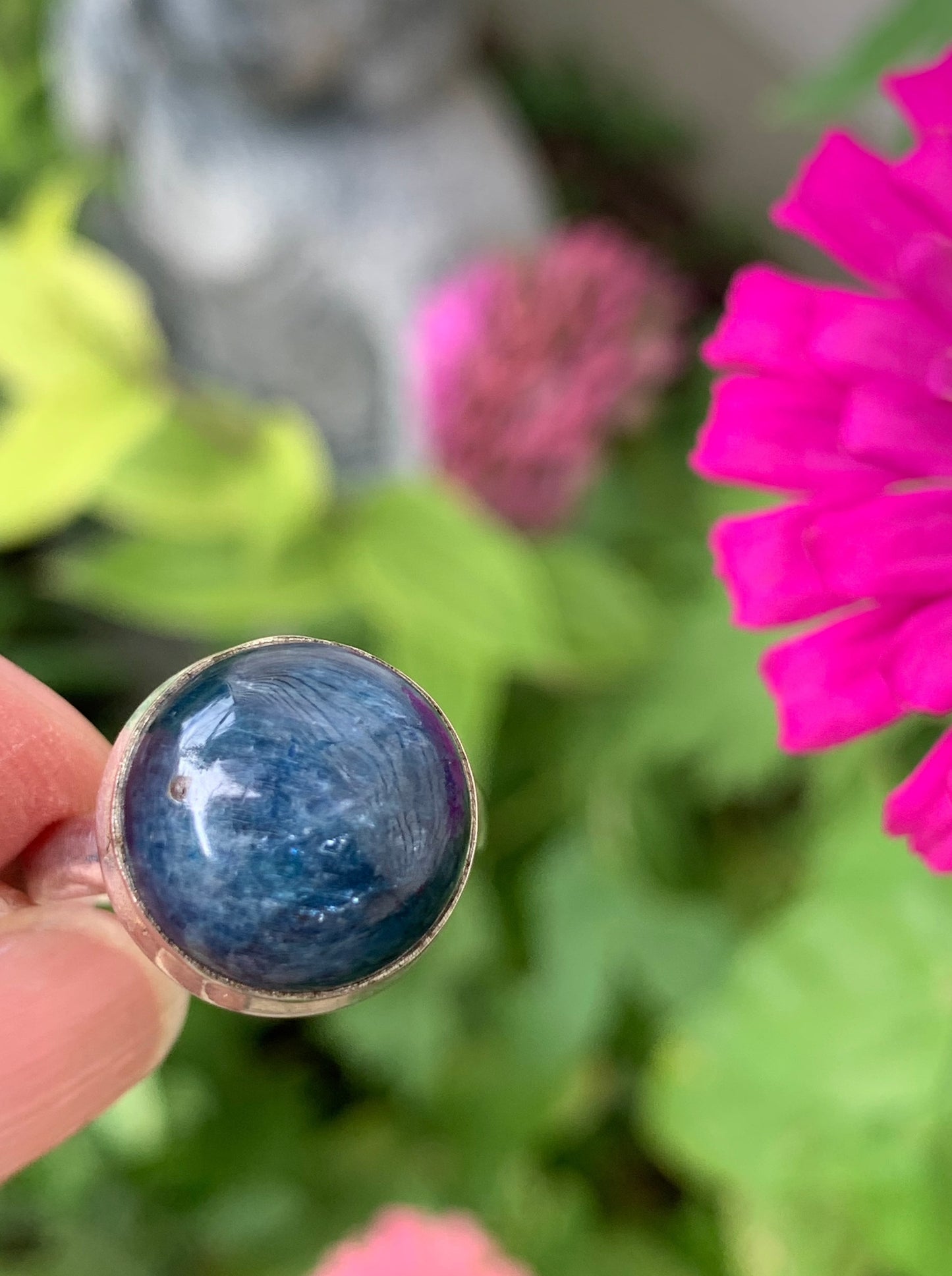 Blue Kyanite Ring size 8