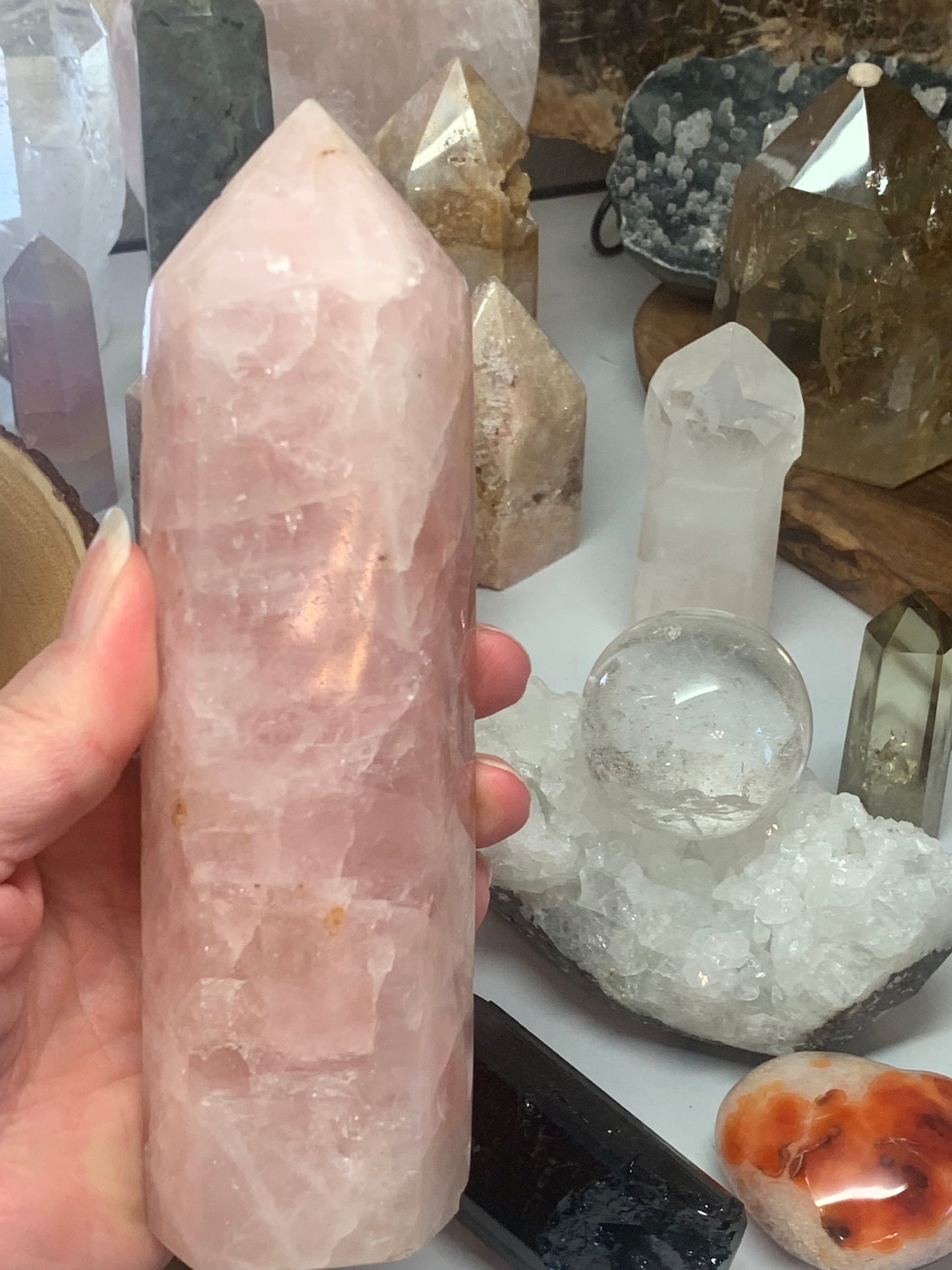 Rose Quartz Generator - Madagascar