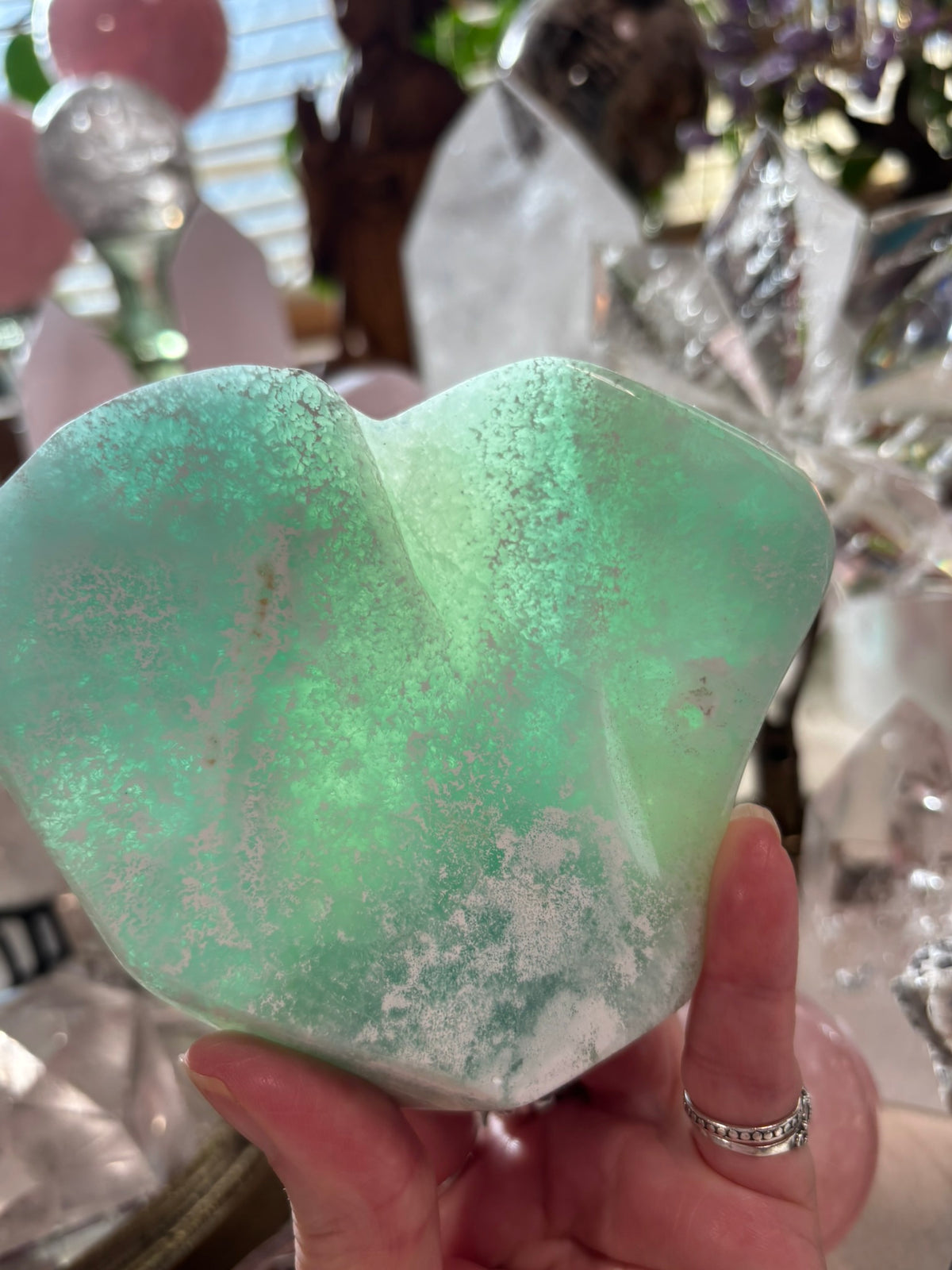 Caribbean Calcite - Free Form/ Heart
