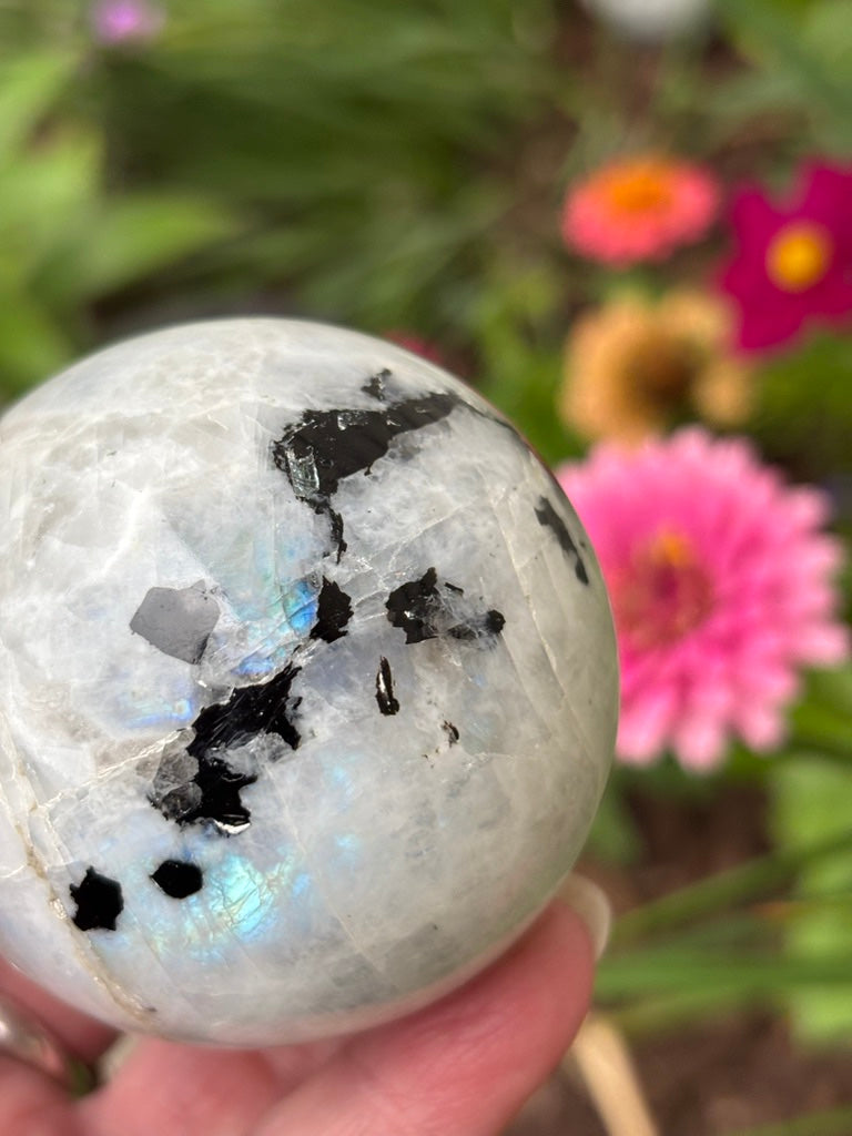 Rainbow Moonstone - Sphere | India