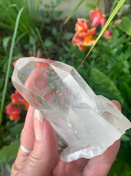 Rainbow Quartz Cluster