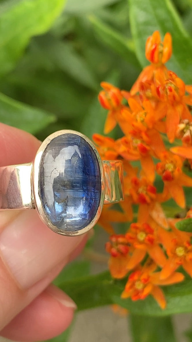 Blue Kyanite Ring size 9