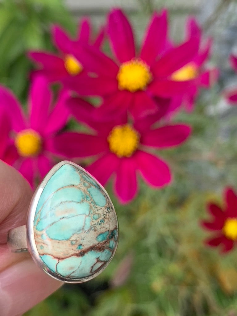 Turquoise Ring size 7